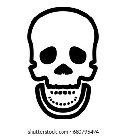 Skull Vector Icon 