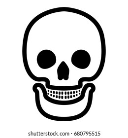Skull Vector Icon 