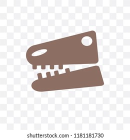 Skull vector icon isolated on transparent background, Skull logo concept