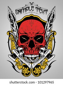  Skull Vector Illustration