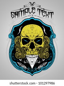  Skull Vector Illustration