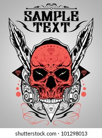  Skull Vector Illustration