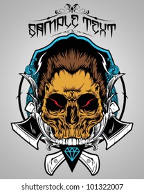 Skull Vector Illustration