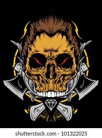 Skull Vector Illustration