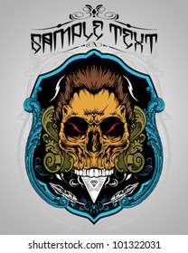 Skull Vector Illustration