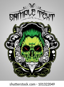 Skull Vector Illustration