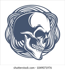 Skull vector illustration