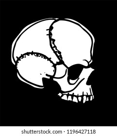 Skull Vector illustration