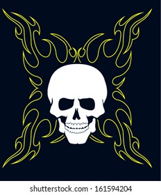 Skull vector illustration