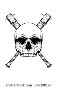 Skull vector illustration