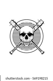 Skull vector illustration
