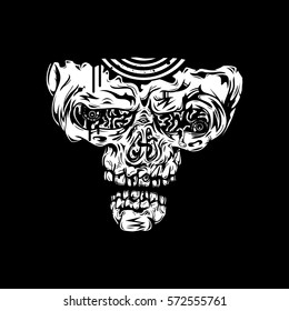 skull vector illustration