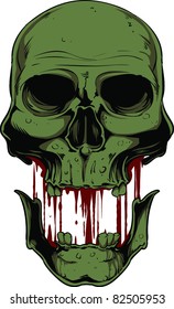 Skull vector illustration