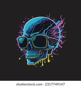 skull vector illustration, skull clip art, skull design