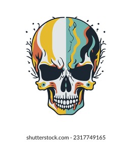 skull vector illustration, skull clip art, skull design