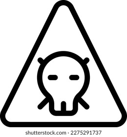 skull Vector illustration on a transparent background. Premium quality symmbols. Thin line vector icons for concept and graphic design. 

