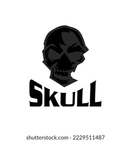 skull vector illustration, perfect for logo, mascot, icon, screen printing, tamplate, poster, etc