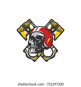 Skull Vector Mascot Illustration Workshop Ghost