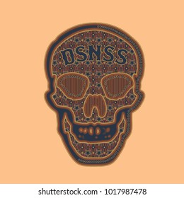 Skull Vector Pattern 
