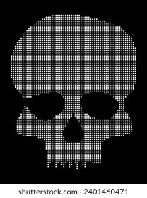 skull Vector Rhinestone t-shirt design