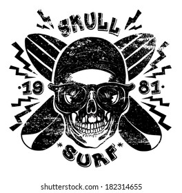 skull vector / t-shirt graphics