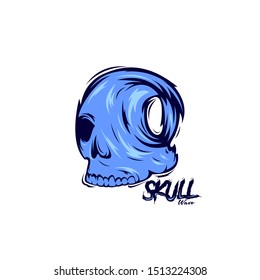 skull wave style initial concept