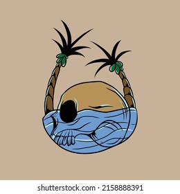 skull wave that are intended to be made for branding and other advertising needs