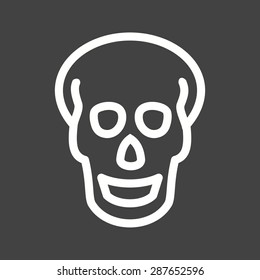 Skull, xray,head,trauma icon vector image. Can also be used for healthcare and medical. Suitable for mobile apps, web apps and print media.