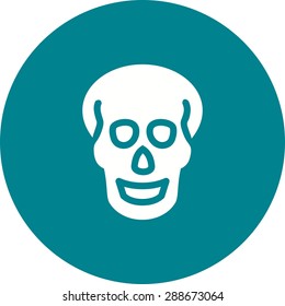 Skull, xray,head,trauma icon vector image. Can also be used for healthcare and medical. Suitable for mobile apps, web apps and print media.