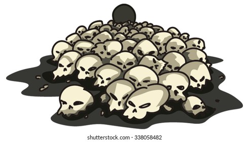 Skulls on the Grave