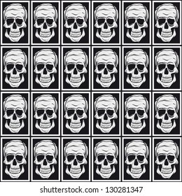 Skulls pattern
