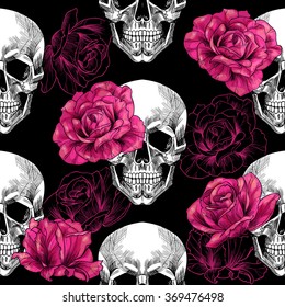 Imágenes Fotos De Stock Y Vectores Sobre Rose Skull