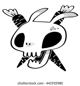 Skulls rabbit smile
