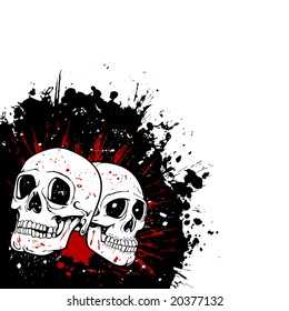 skulls in splatter 2