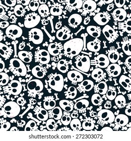 Skulls. Vector Illustration