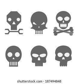 Skulls Vector Illustrations