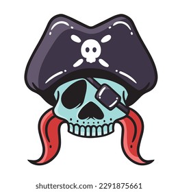 skuls vector illustration design by hams std