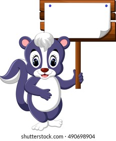 skunk cartoon