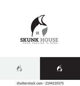 Skunk House Home Realty Real Estate Logo