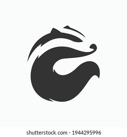 skunk logo design
skunk vector template