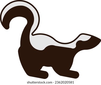 skunk mephitidae stink animal wild