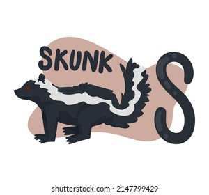 skunk and s letter icon