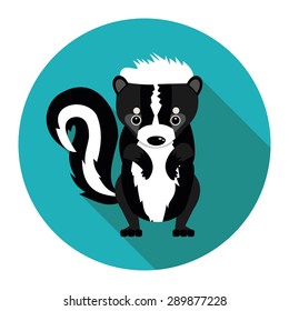 skunk in vector format