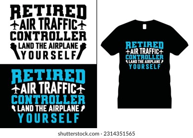 Sky Air Traffic T shirt design, Pilot Lover vector. Use for T-Shirt, mugs, stickers, Cards, etc.