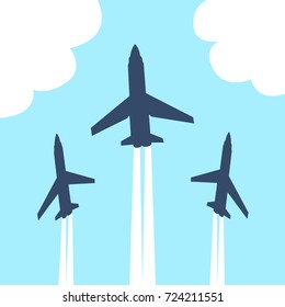 sky airplanes