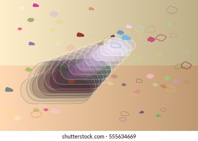 sky art texture