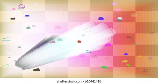 sky art vector