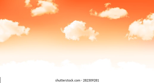 Sky autumn sky background