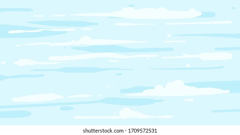 Sky Background Illustration Flat Art