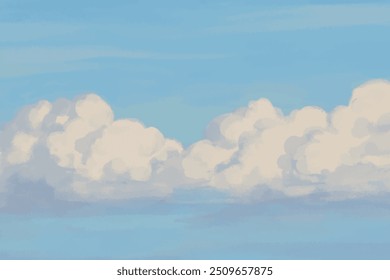 Fondo del cielo, Vector mínimo del diseño de la naturaleza